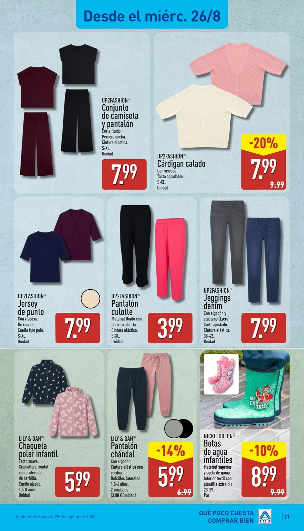 Folleto Aldi 24/08 - 30/08