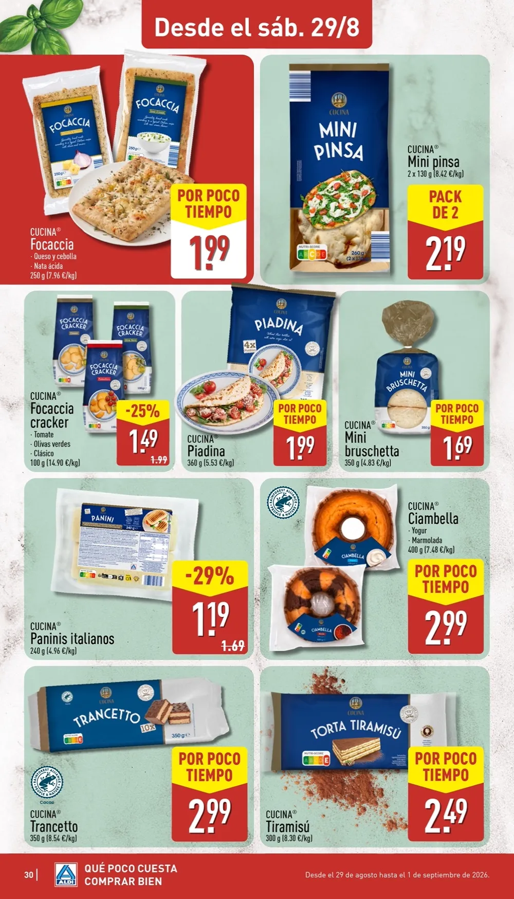 Folleto Aldi 24/08 - 30/08