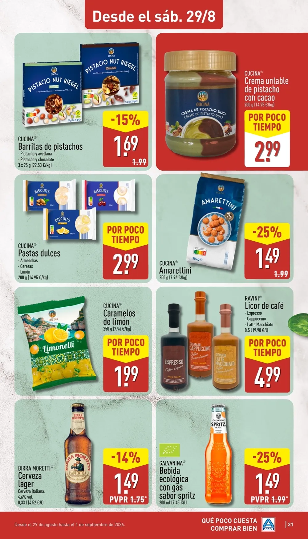 Folleto Aldi Del 24/08/2026 Al 30/08/2026 - Imagen 1 Folleto Aldi 24/08 - 30/08