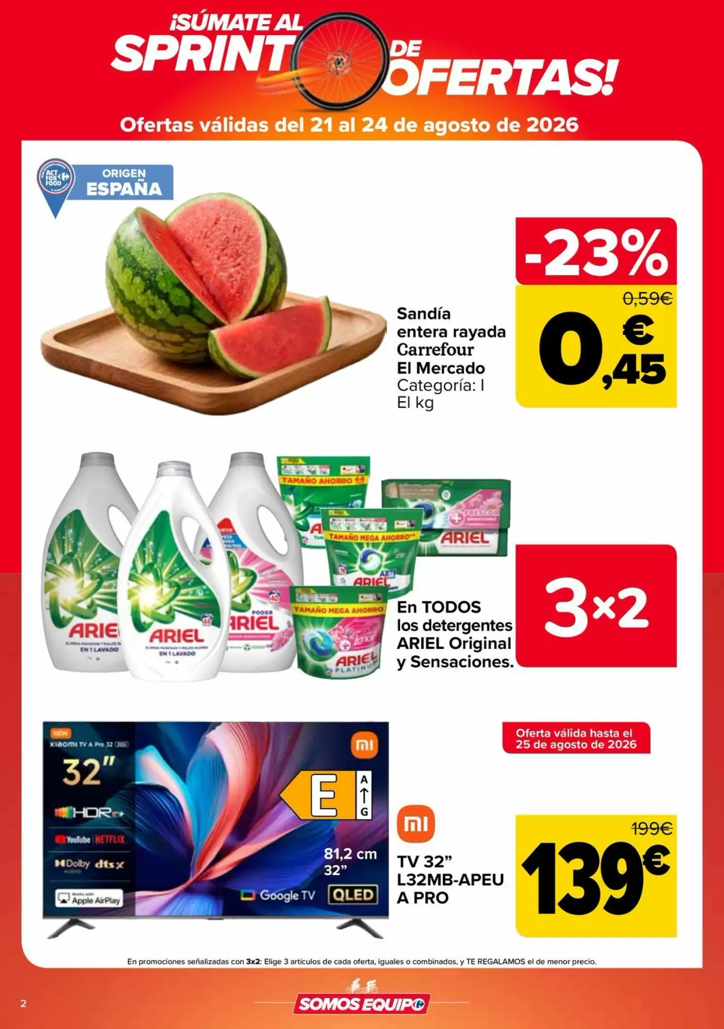 Folleto Carrefour 21/08 - 13/09