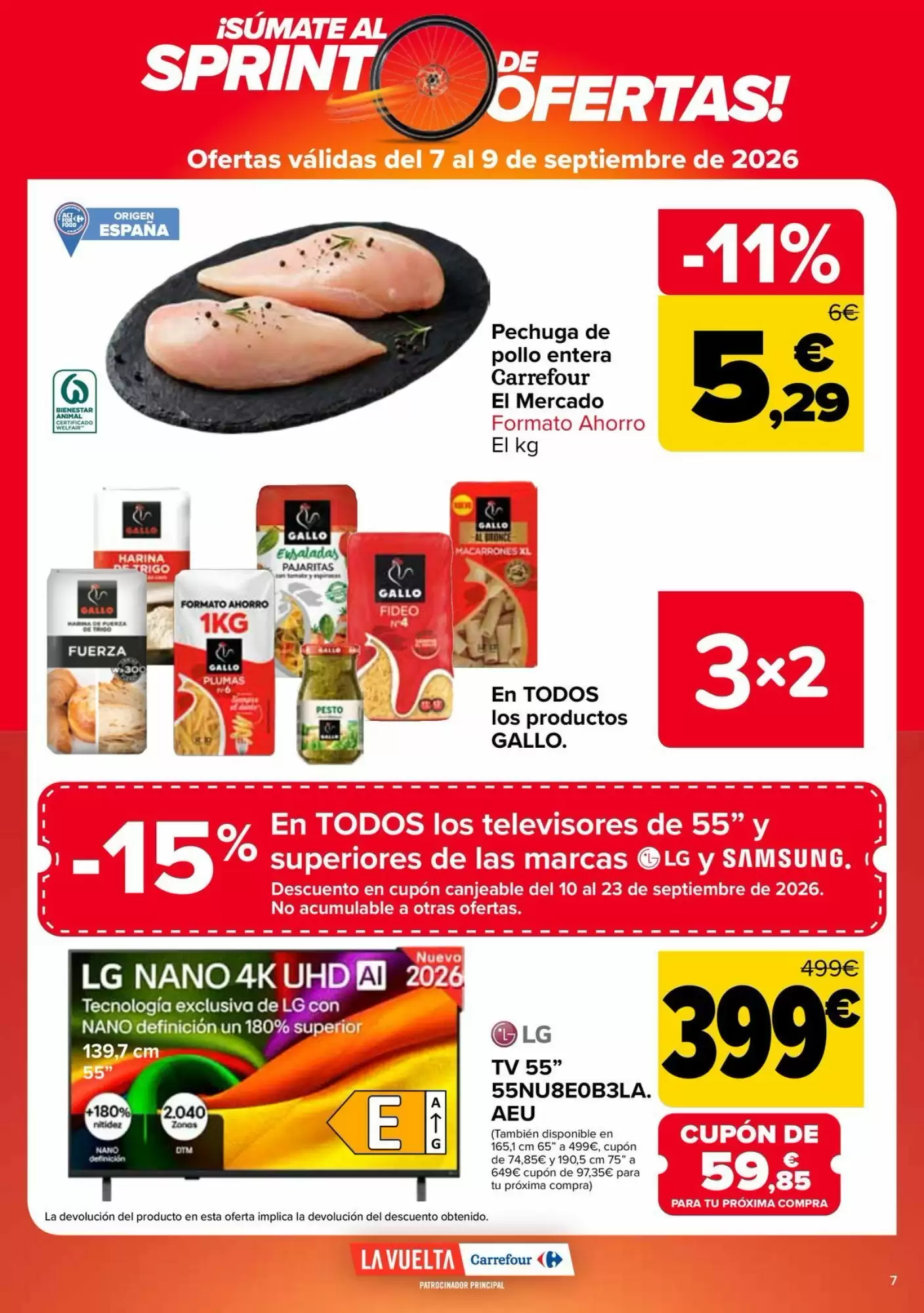 Folleto Carrefour 21/08 - 13/09
