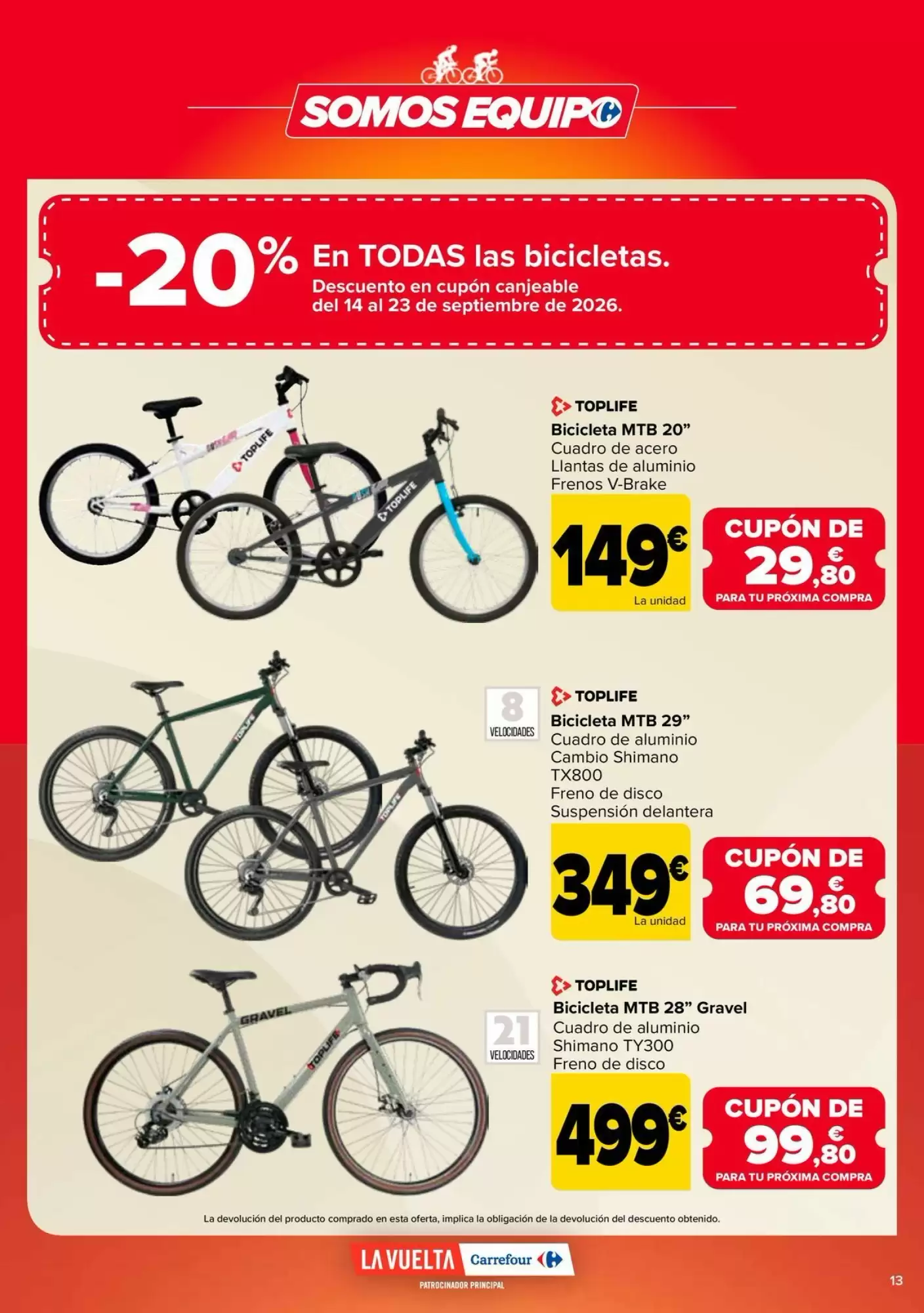Folleto Carrefour 21/08 - 13/09
