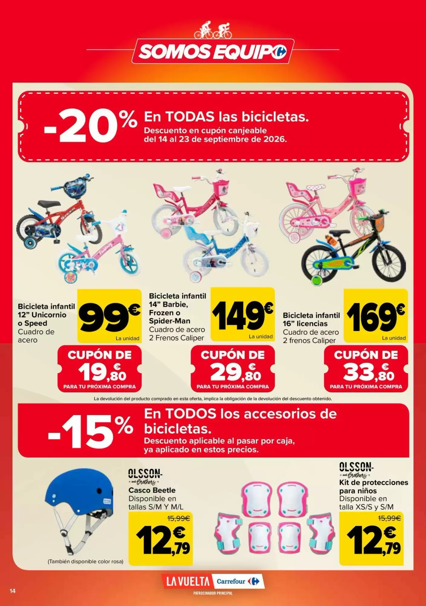 Folleto Carrefour 21/08 - 13/09