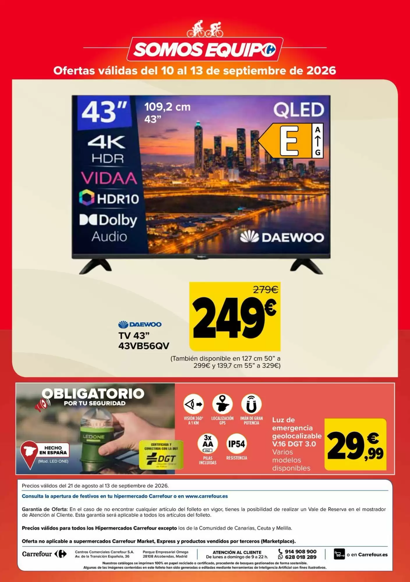 Folleto Carrefour 21/08 - 13/09