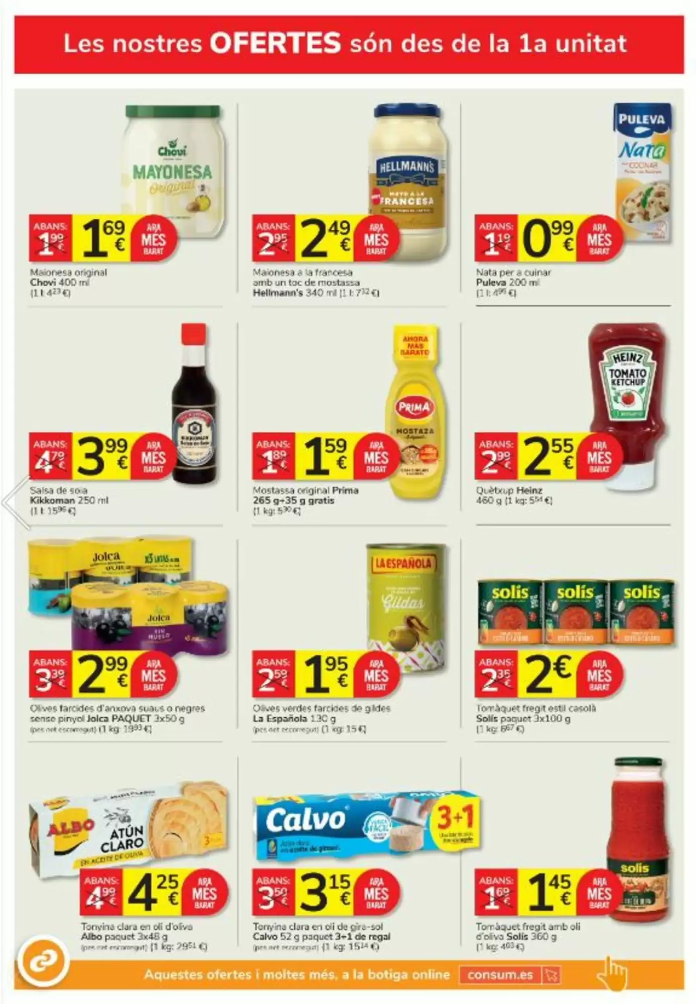 Folleto Consum 23/07 - 26/08
