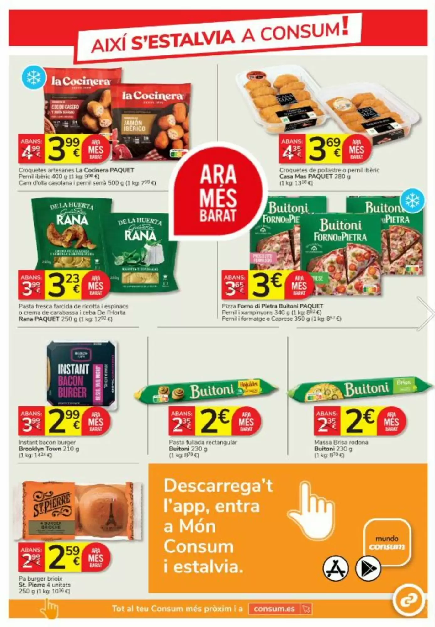 Folleto Consum 23/07 - 26/08