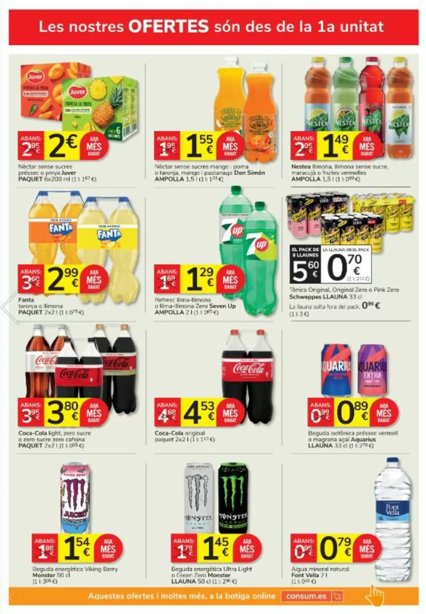 Folleto Consum 23/07 - 26/08
