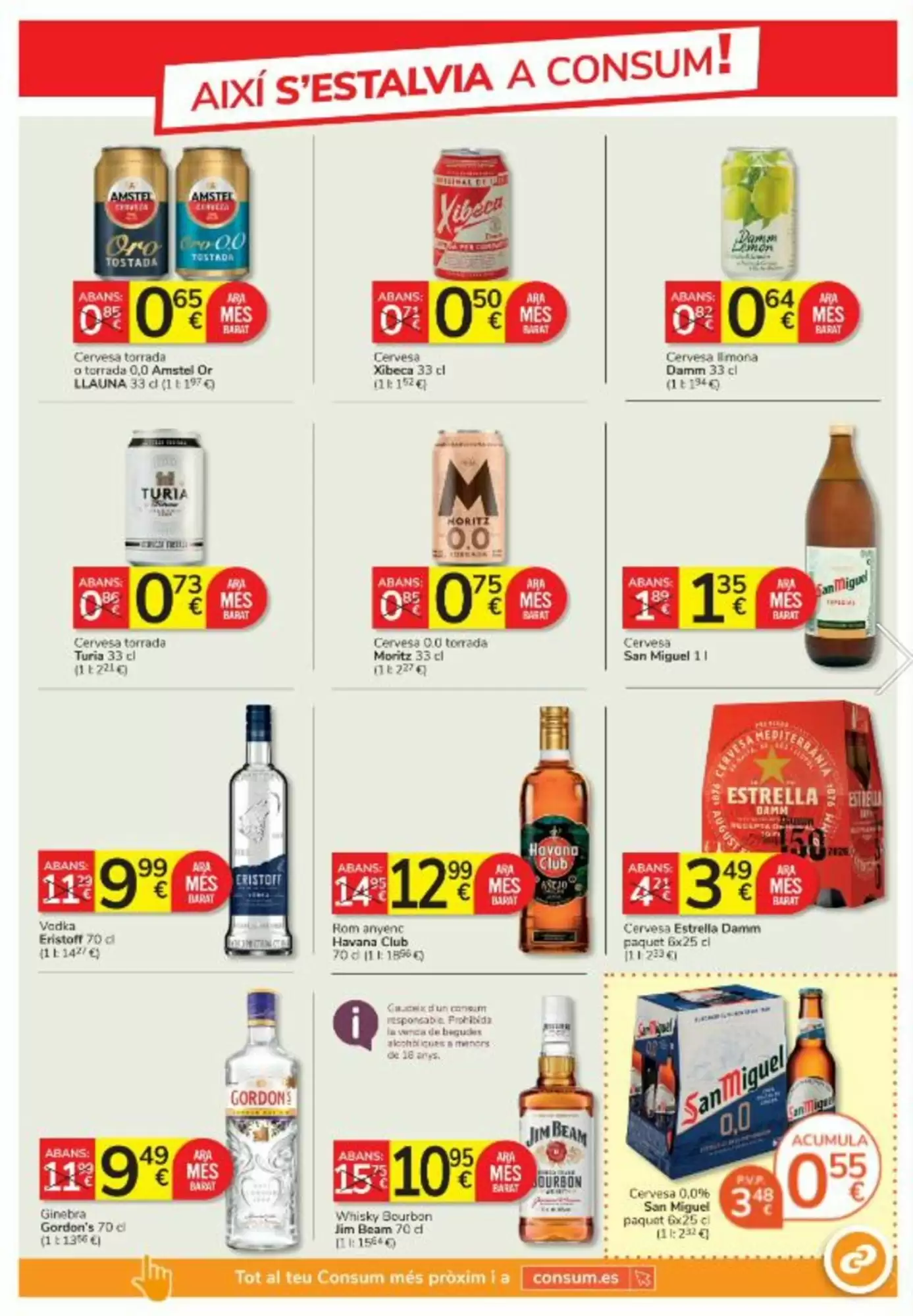Folleto Consum 23/07 - 26/08