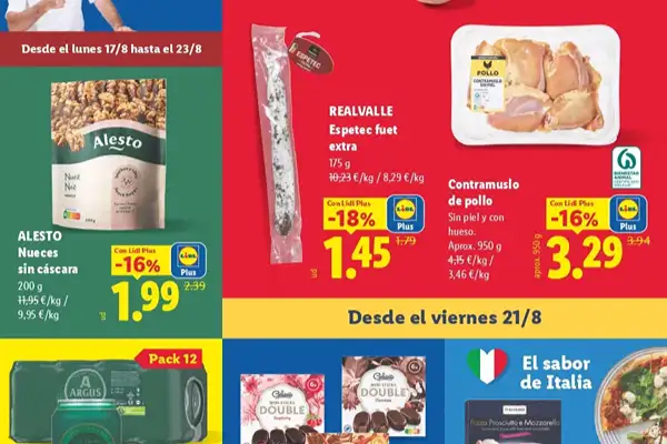 Folleto Lidl Del 17/08/2026 Al 23/08/2026