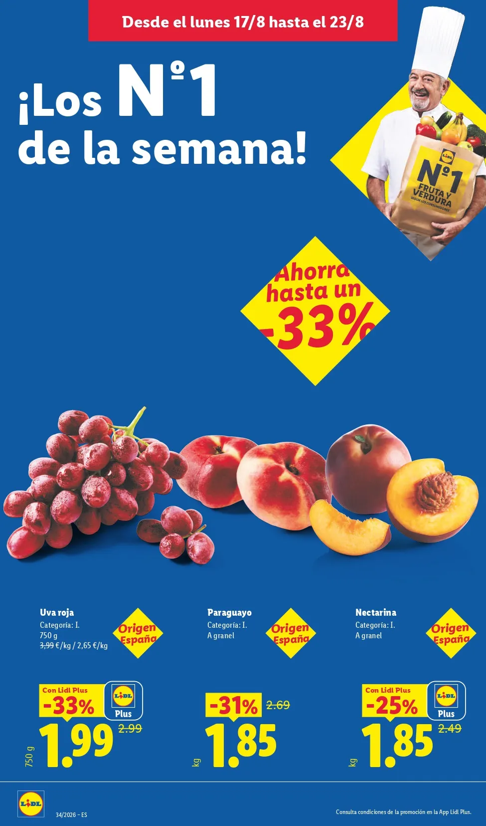 Folleto Lidl Del 17/08/2026 Al 23/08/2026 - Imagen 2 Folleto Lidl 17/08 - 23/08