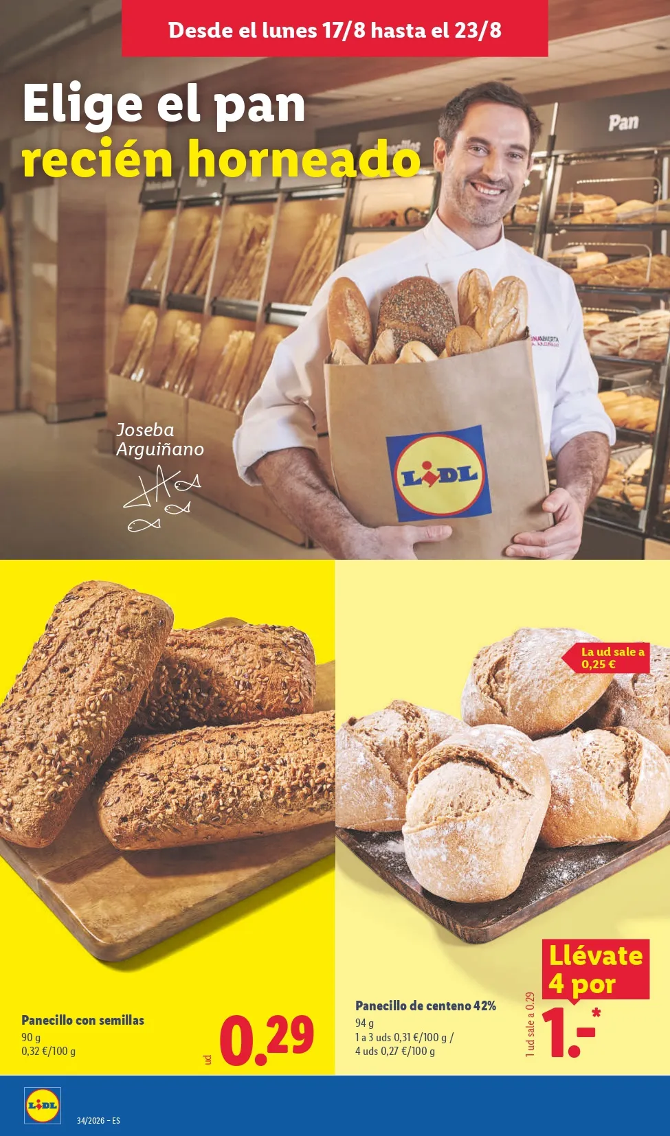 Folleto Lidl 17/08 - 23/08