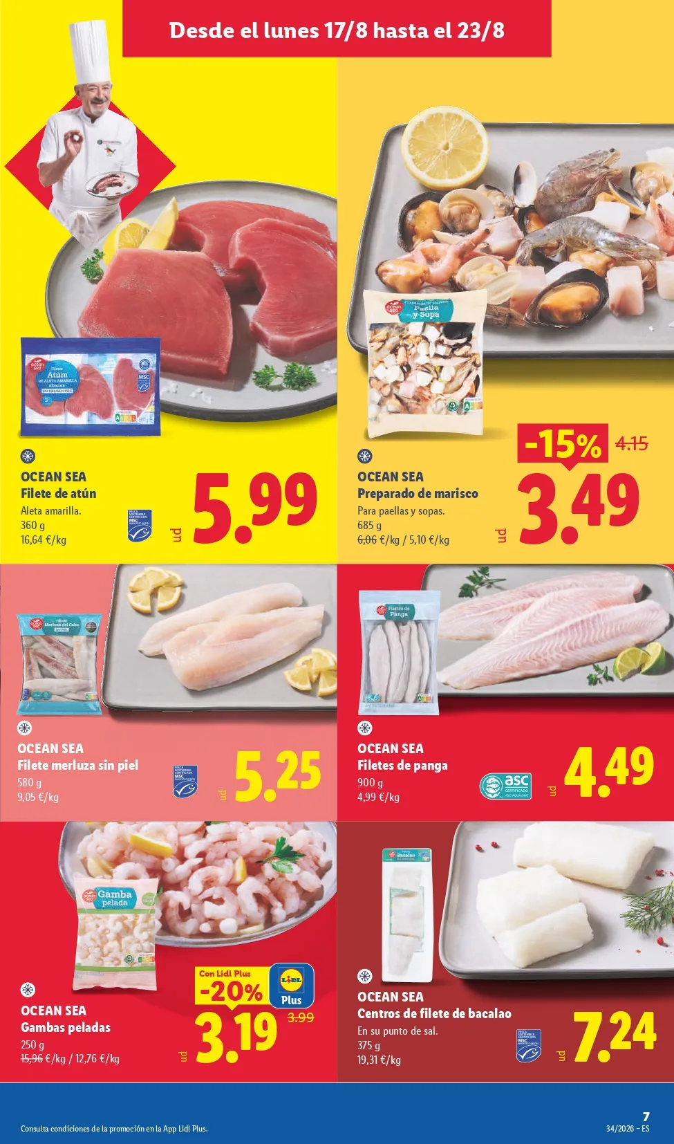 Folleto Lidl 17/08 - 23/08