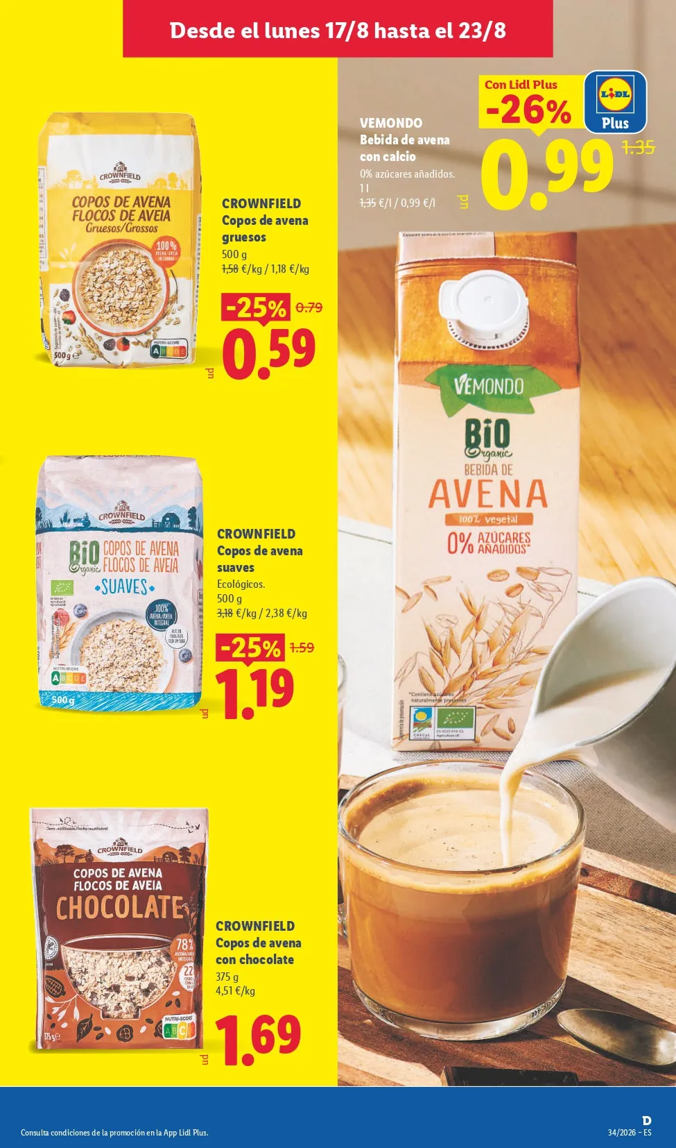 Folleto Lidl 17/08 - 23/08