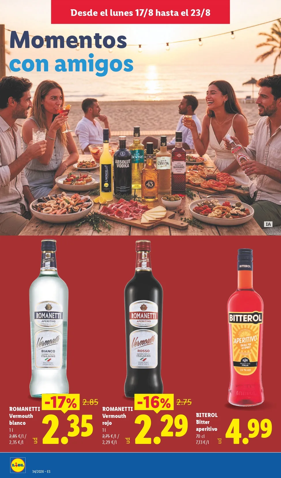 Folleto Lidl 17/08 - 23/08