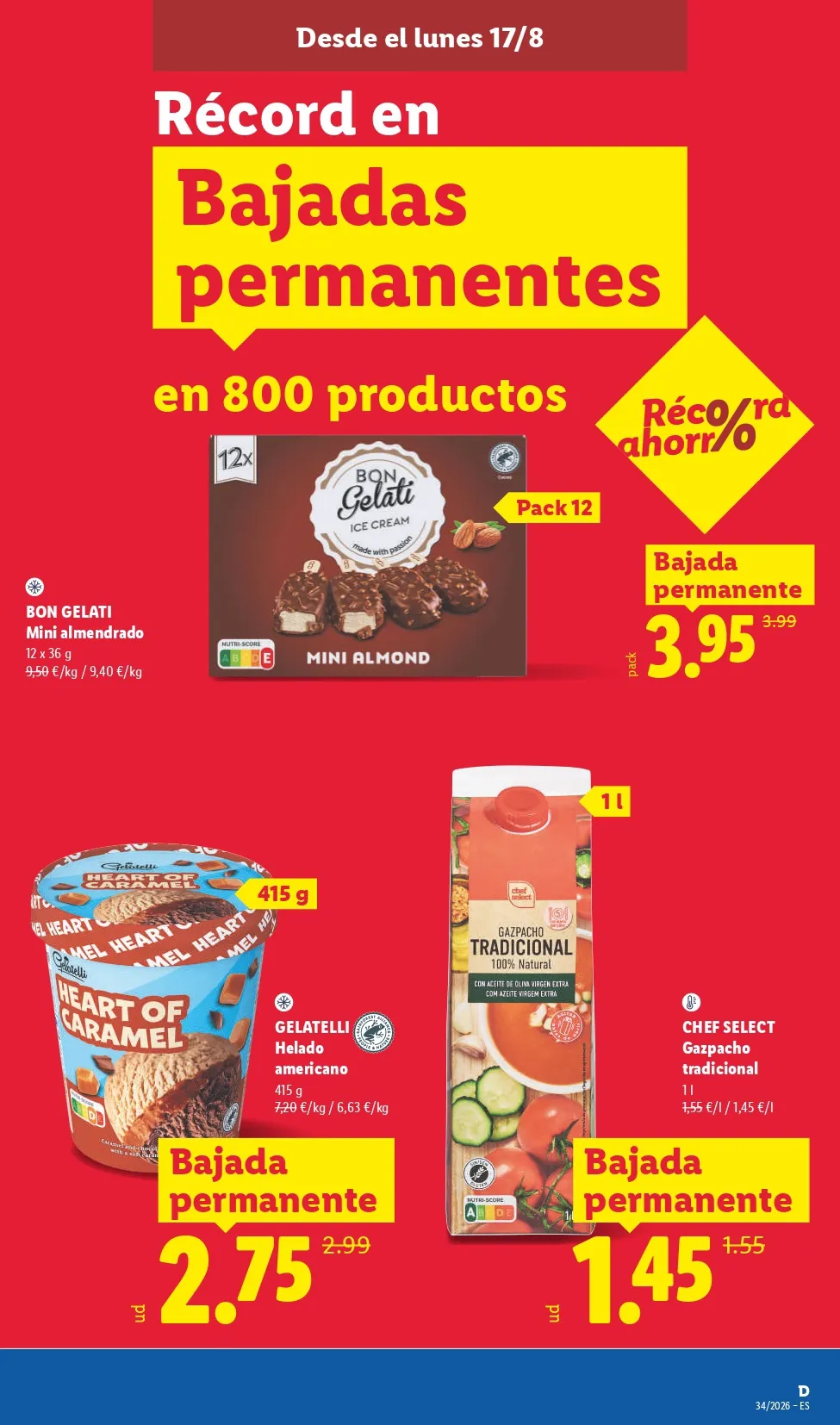 Folleto Lidl 17/08 - 23/08