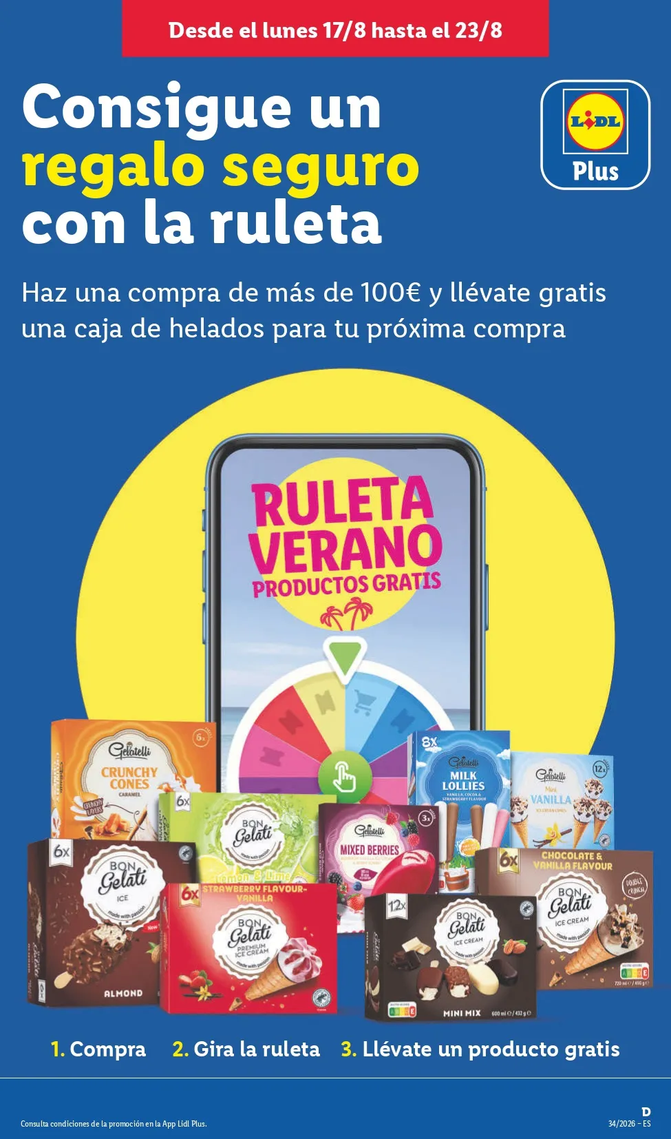 Folleto Lidl 17/08 - 23/08