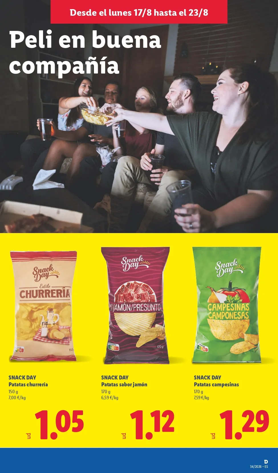 Folleto Lidl 17/08 - 23/08