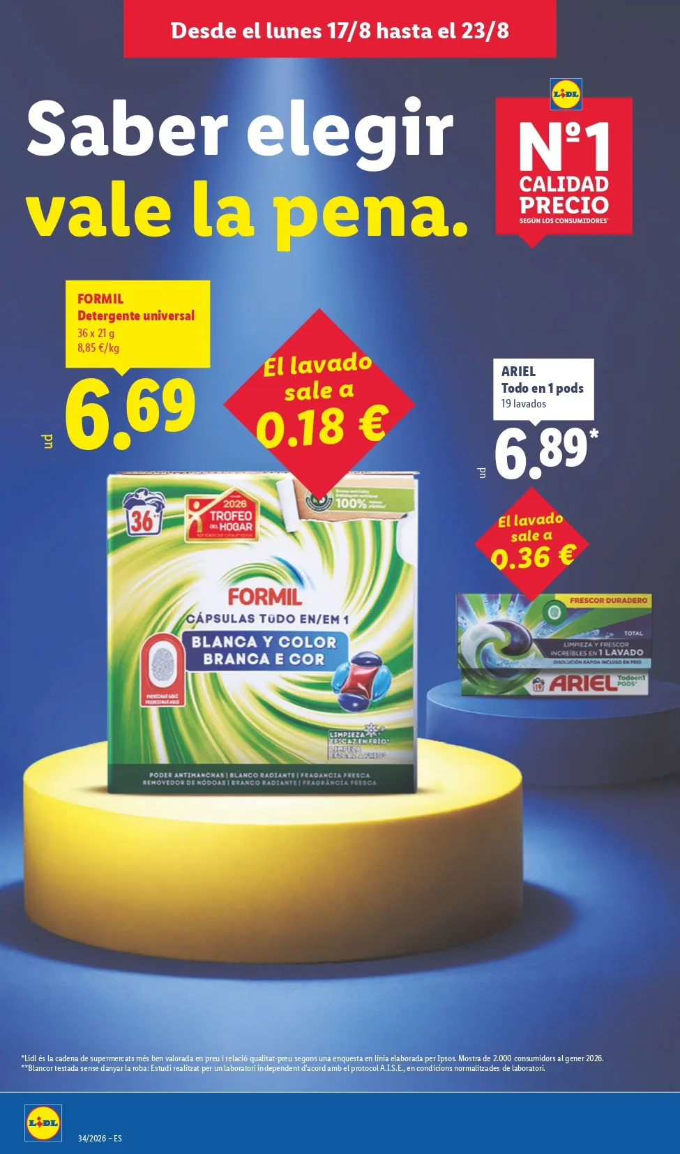 Folleto Lidl 17/08 - 23/08