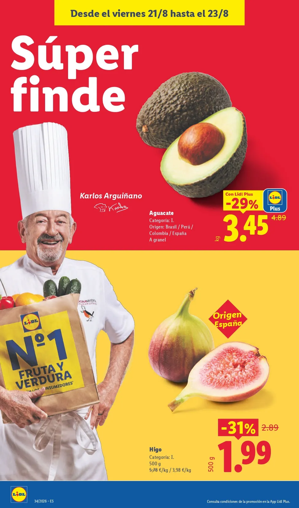 Folleto Lidl 17/08 - 23/08