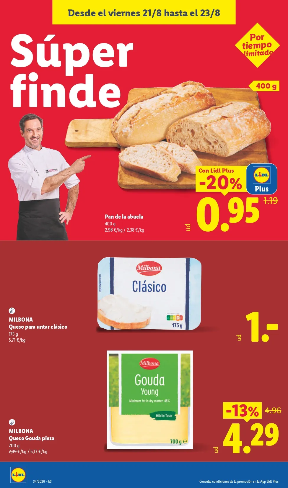 Folleto Lidl 17/08 - 23/08