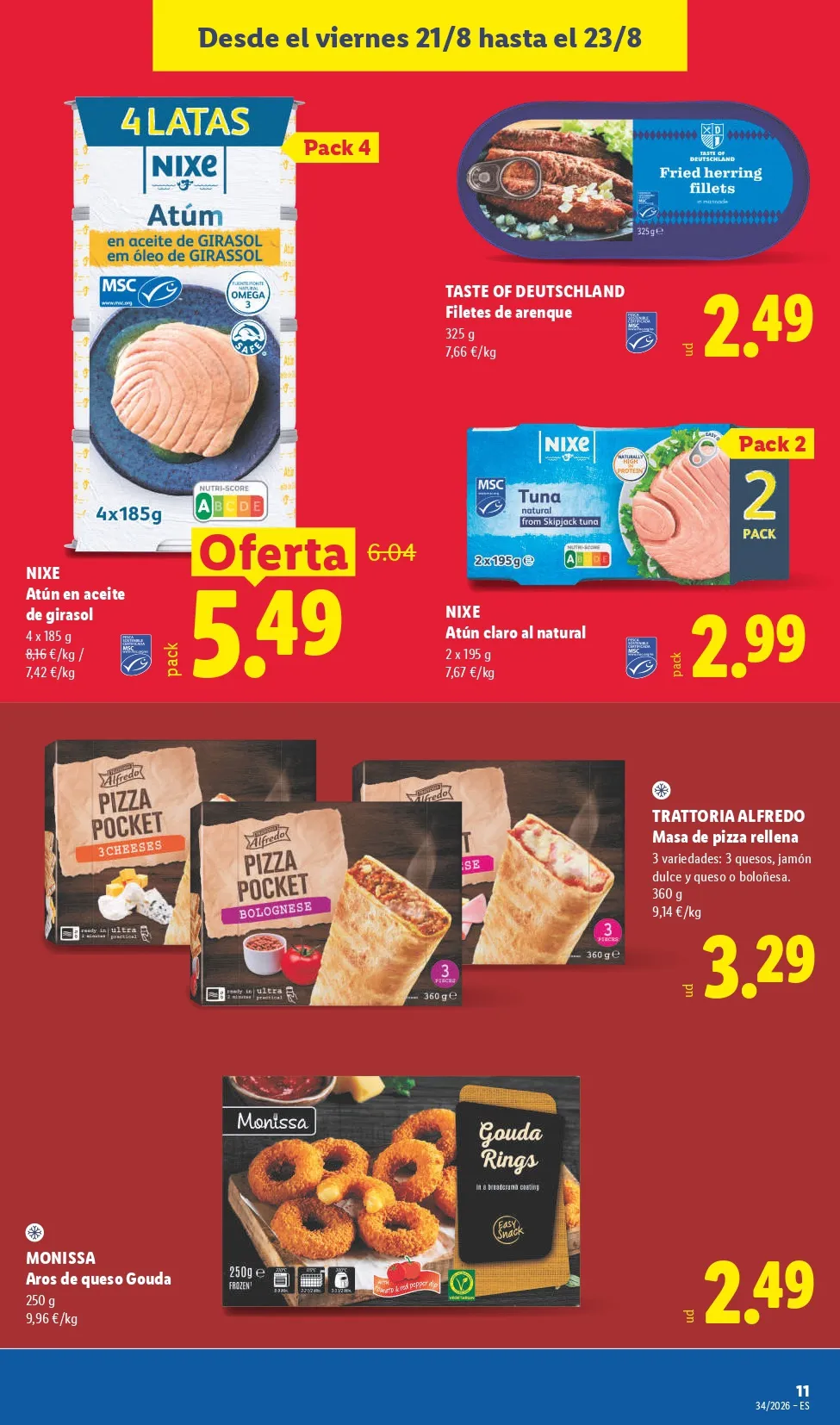 Folleto Lidl 17/08 - 23/08
