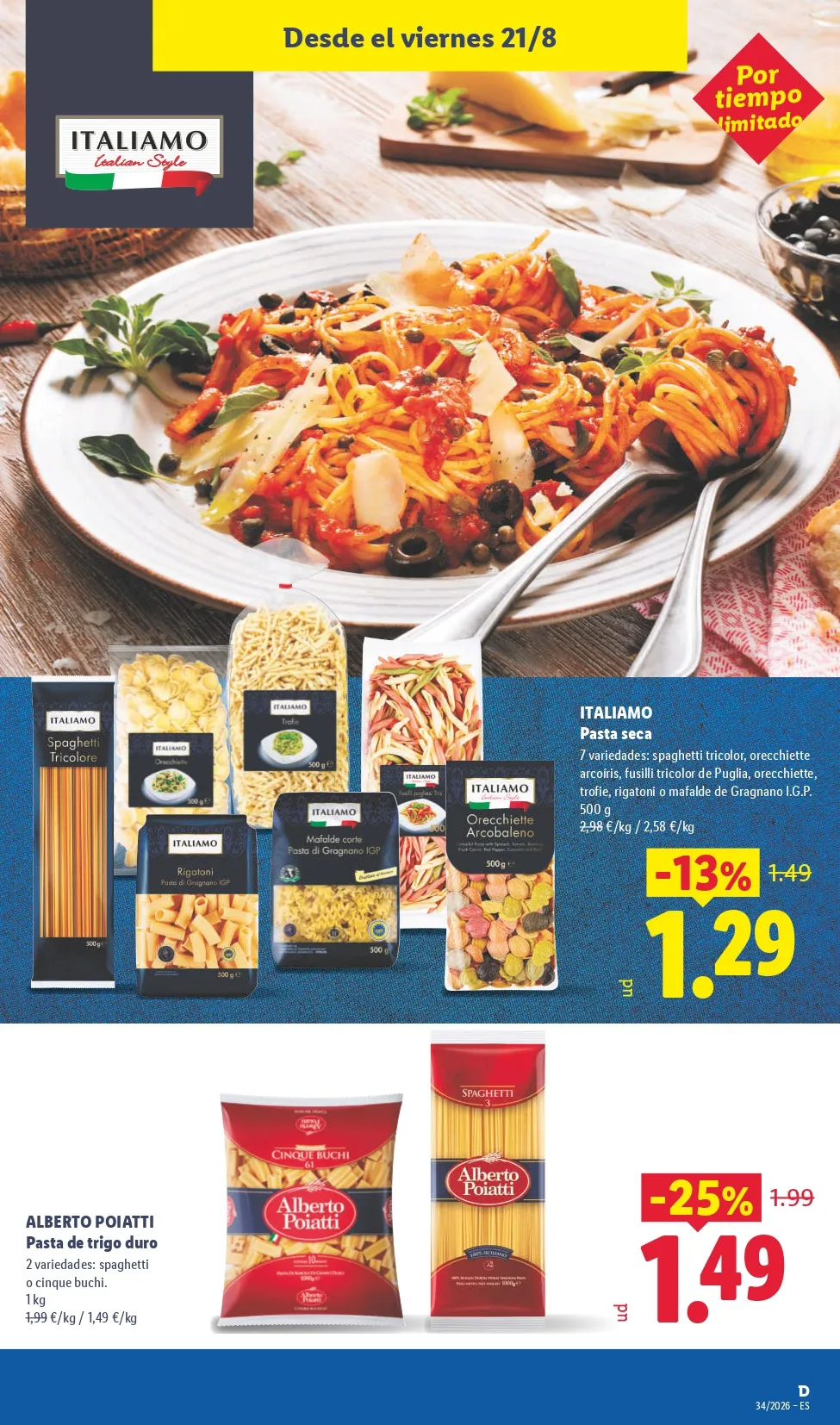 Folleto Lidl Del 17/08/2026 Al 23/08/2026 - Imagen 1 Folleto Lidl 17/08 - 23/08