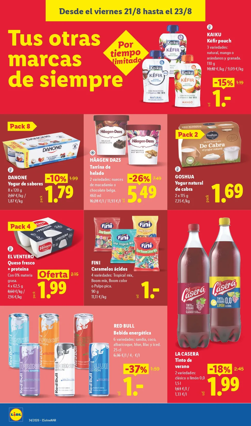 Folleto Lidl Del 17/08/2026 Al 23/08/2026 - Imagen 4 Folleto Lidl 17/08 - 23/08