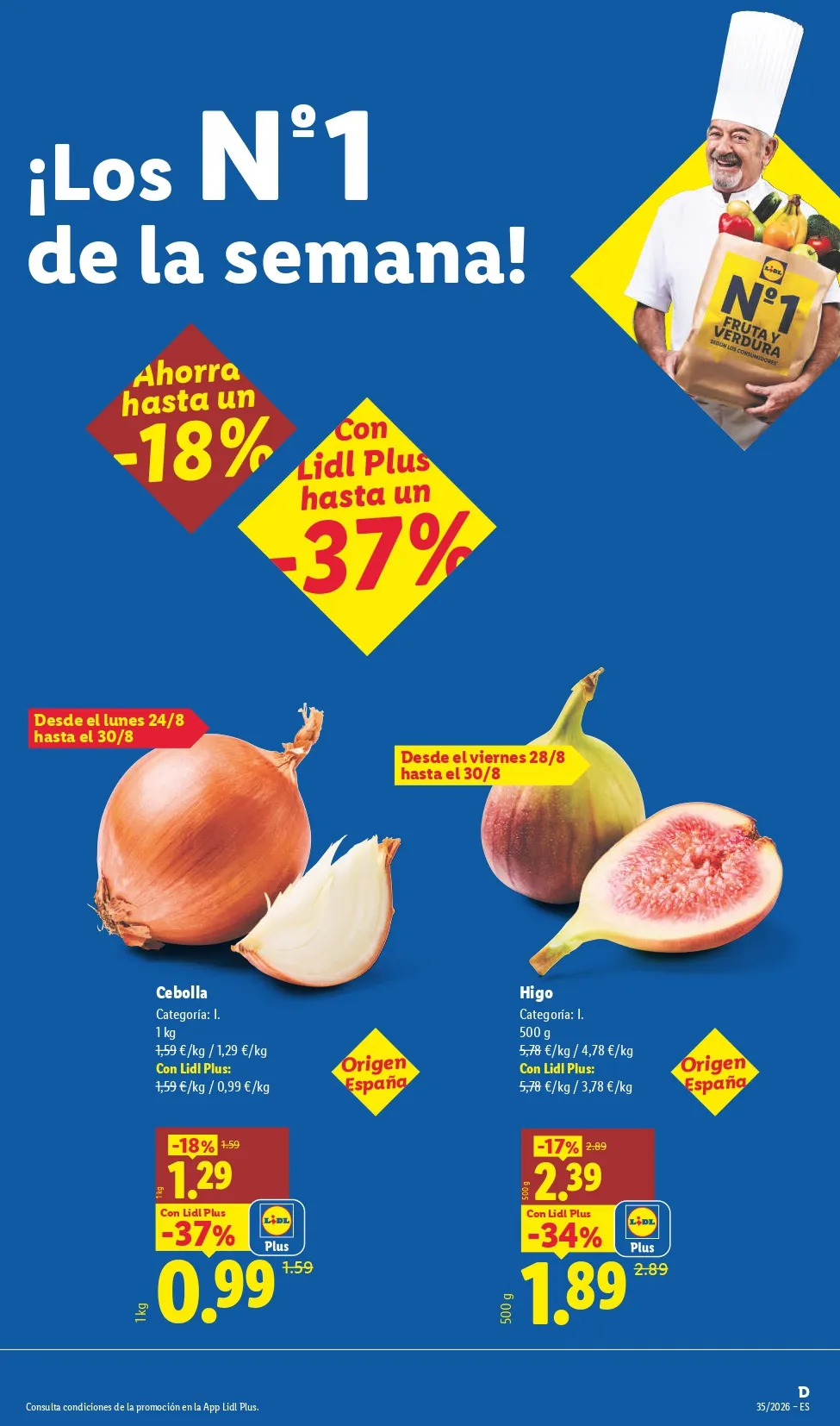 Folleto Lidl 24/08 - 30/08