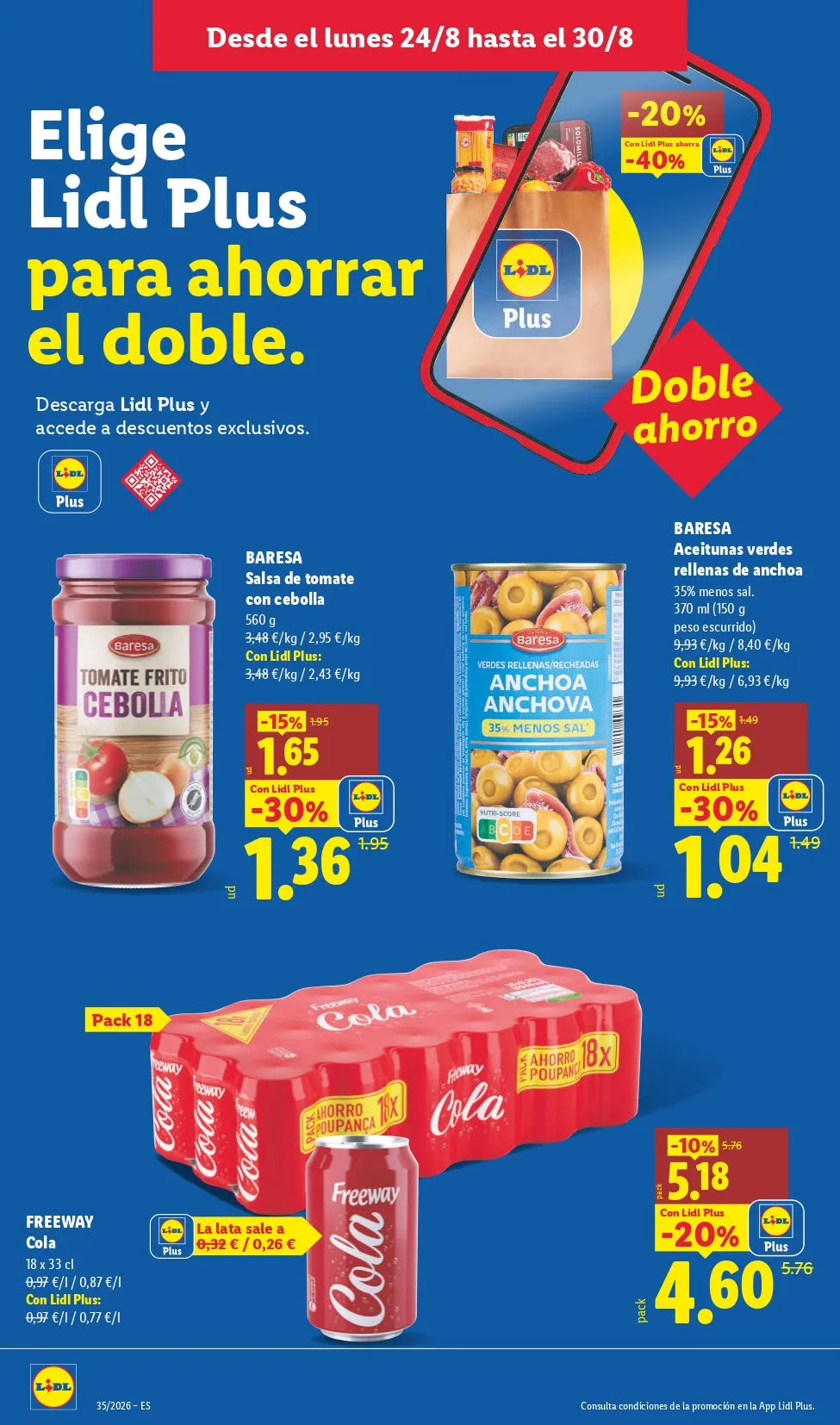 Folleto Lidl Del 24/08/2026 Al 30/08/2026 - Imagen 2 Folleto Lidl 24/08 - 30/08