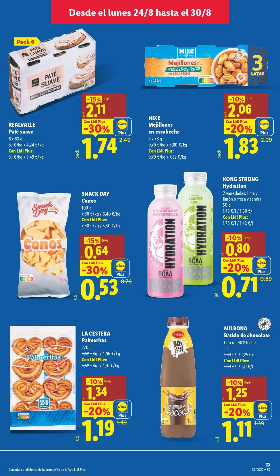 Folleto Lidl Del 24/08/2026 Al 30/08/2026 - Imagen 3 Folleto Lidl 24/08 - 30/08