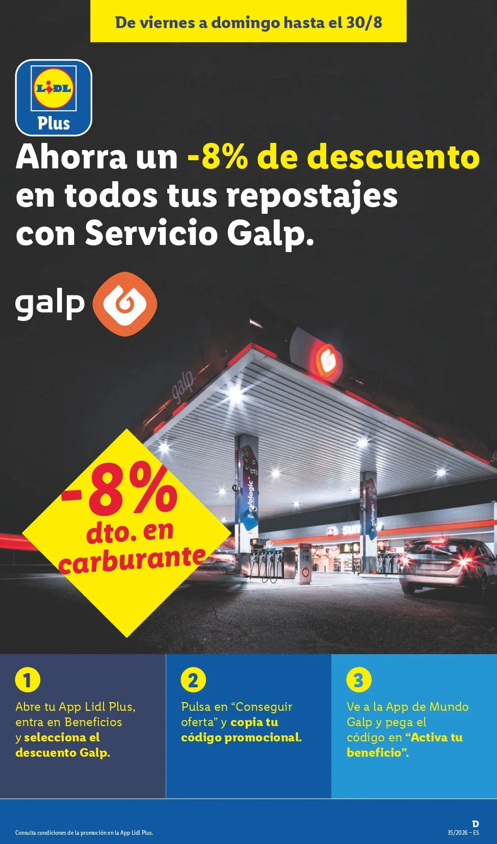 Folleto Lidl 24/08 - 30/08