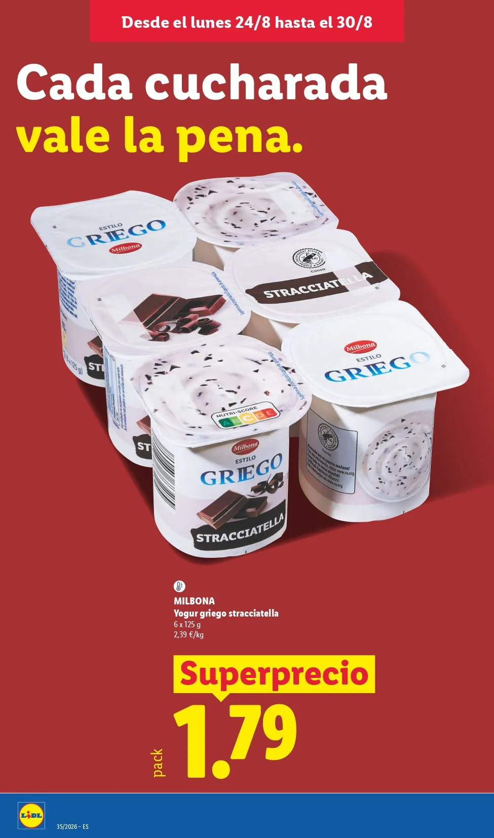 Folleto Lidl 24/08 - 30/08