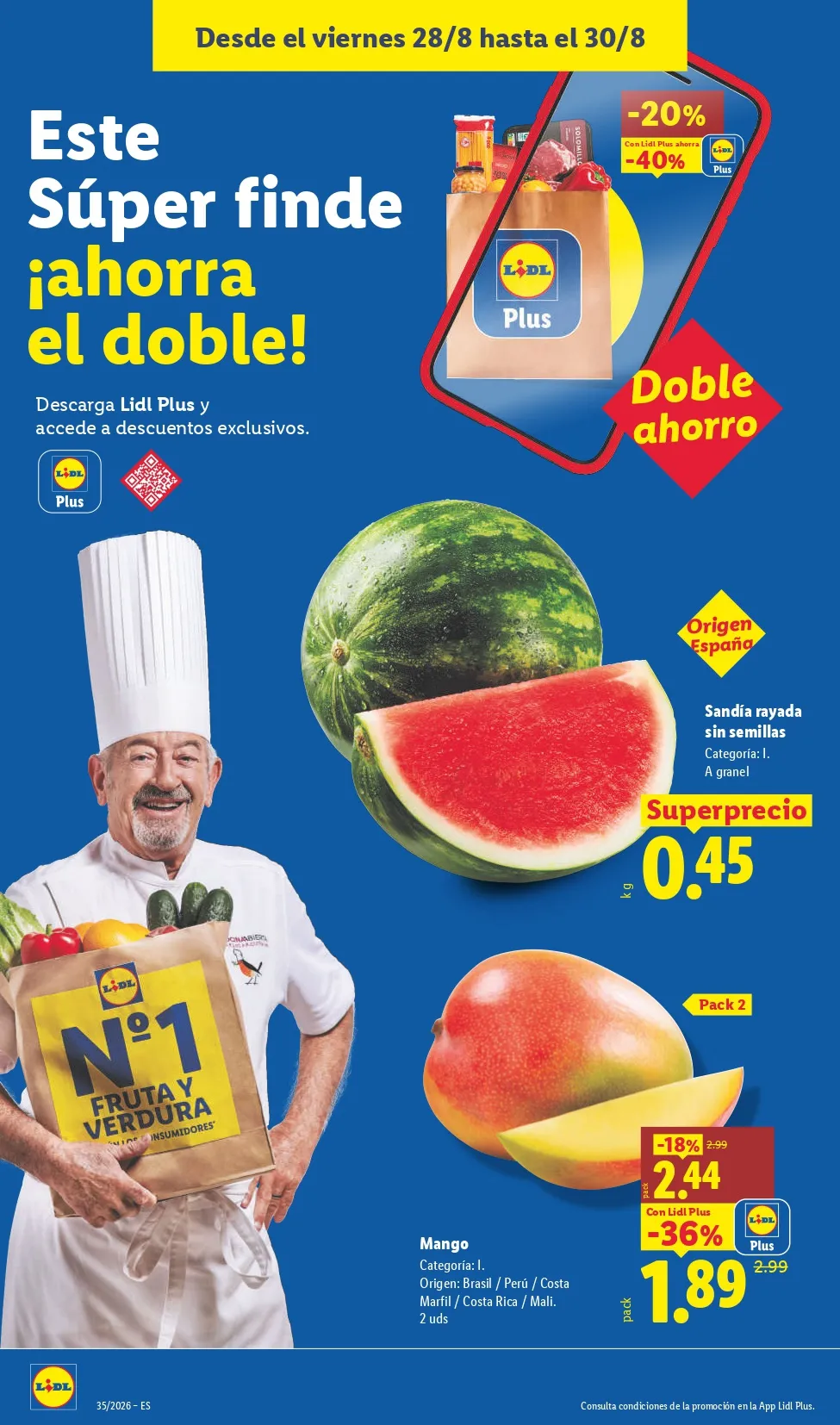 Folleto Lidl 24/08 - 30/08