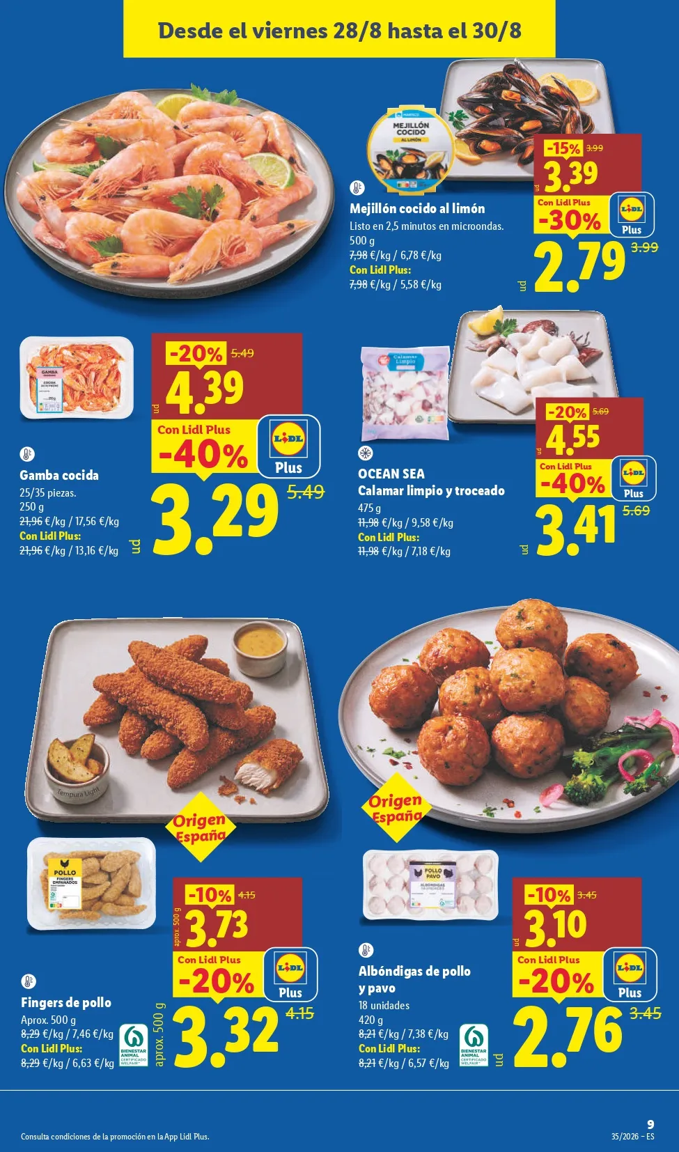 Folleto Lidl 24/08 - 30/08