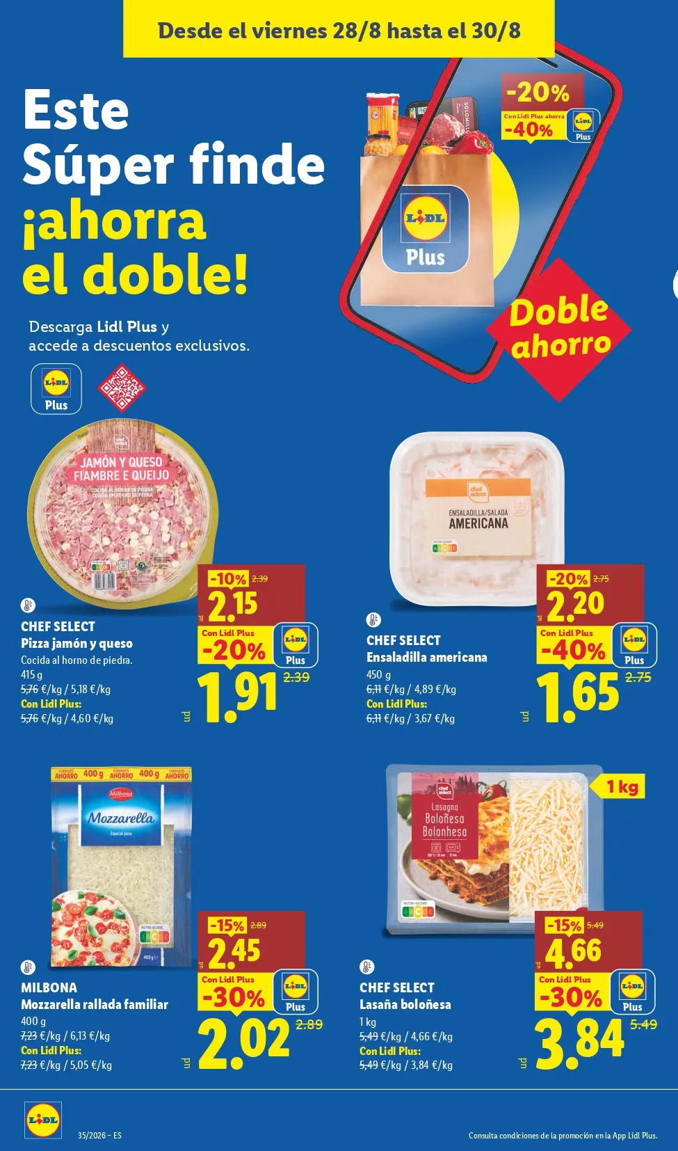Folleto Lidl 24/08 - 30/08