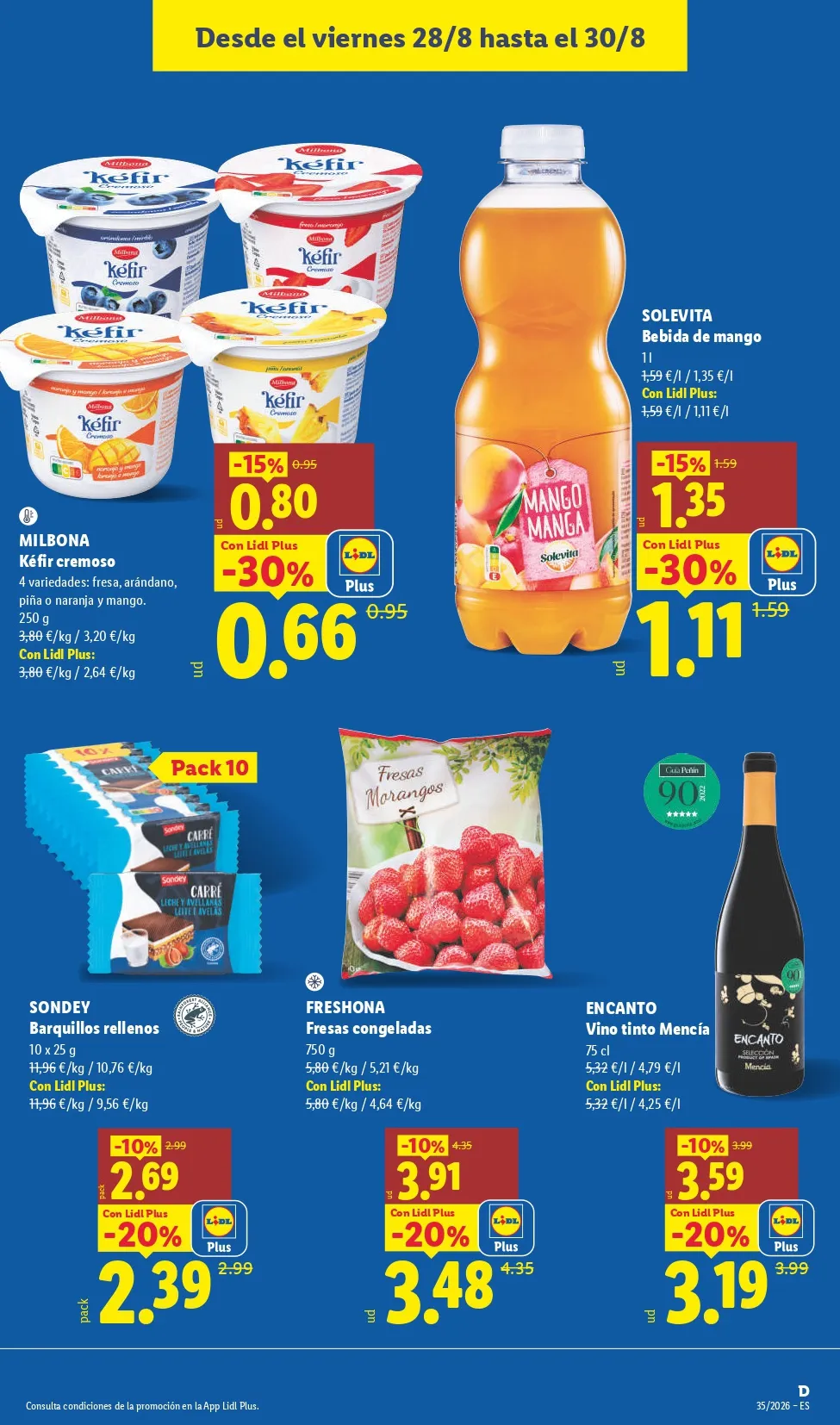 Folleto Lidl 24/08 - 30/08