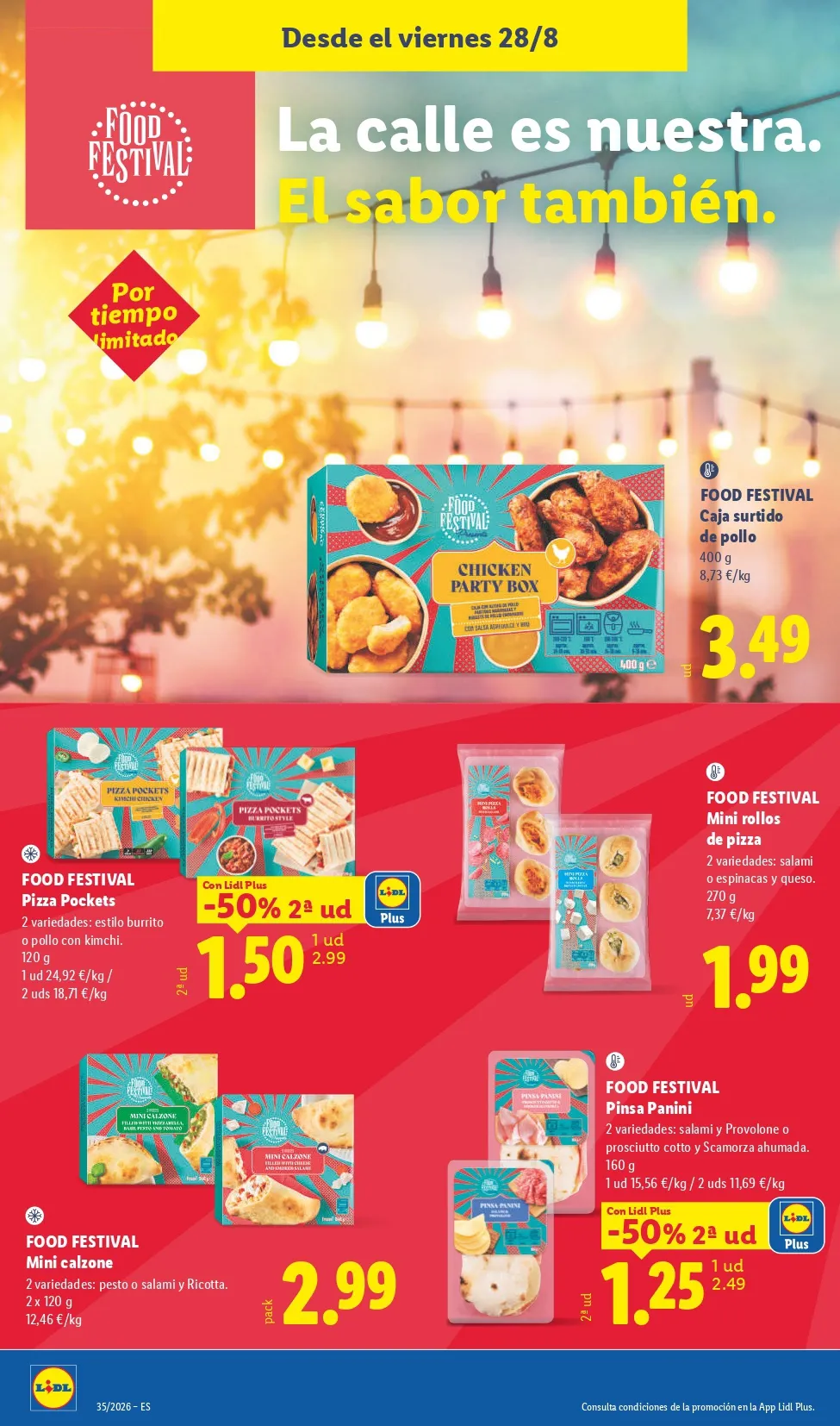 Folleto Lidl 24/08 - 30/08
