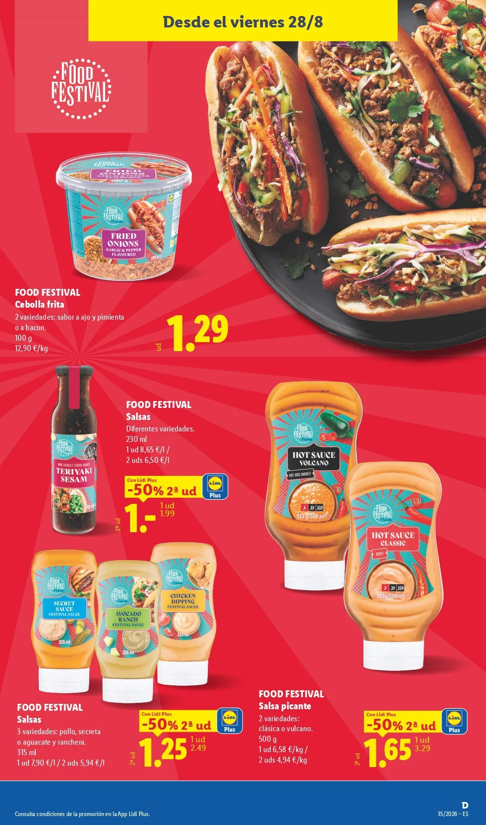 Folleto Lidl 24/08 - 30/08