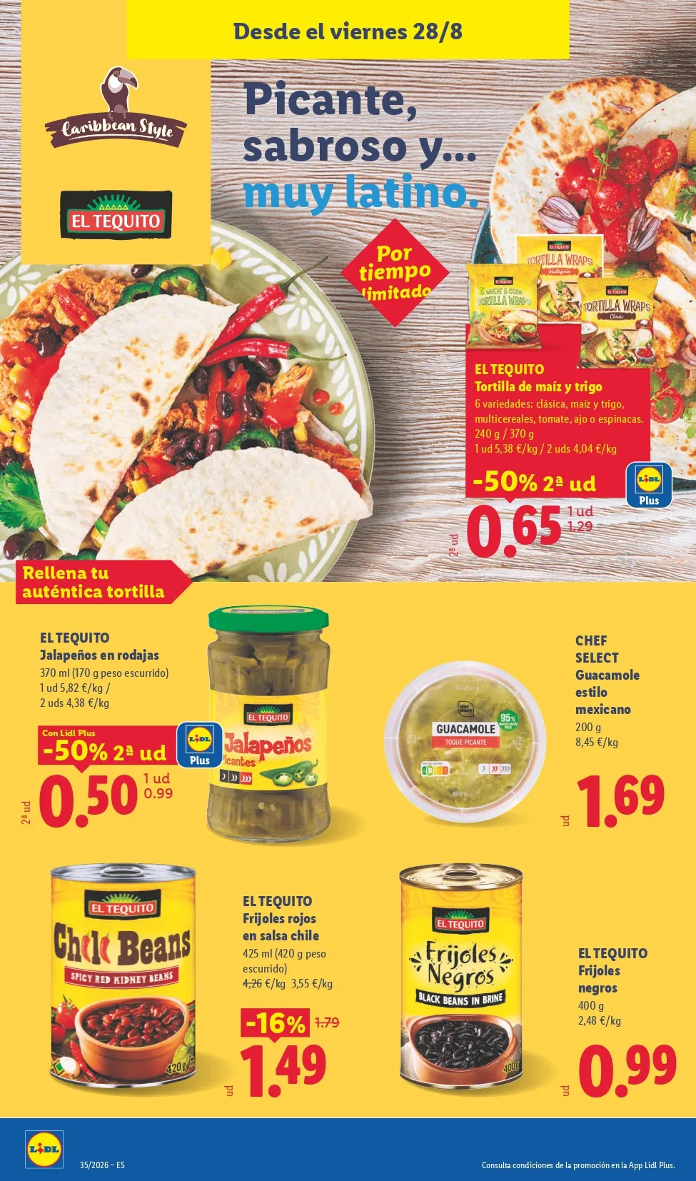 Folleto Lidl 24/08 - 30/08