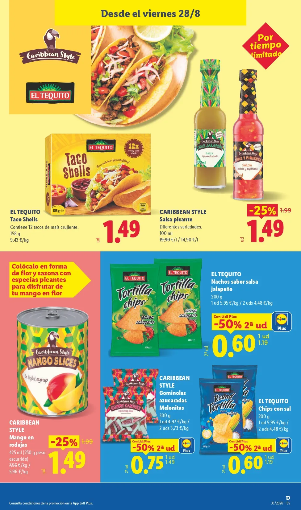 Folleto Lidl 24/08 - 30/08