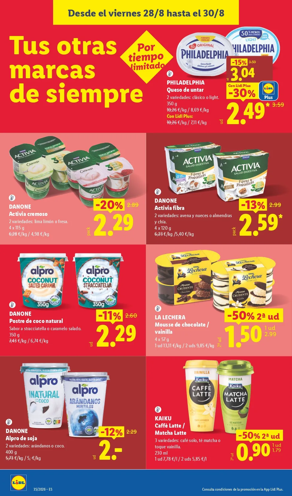 Folleto Lidl 24/08 - 30/08