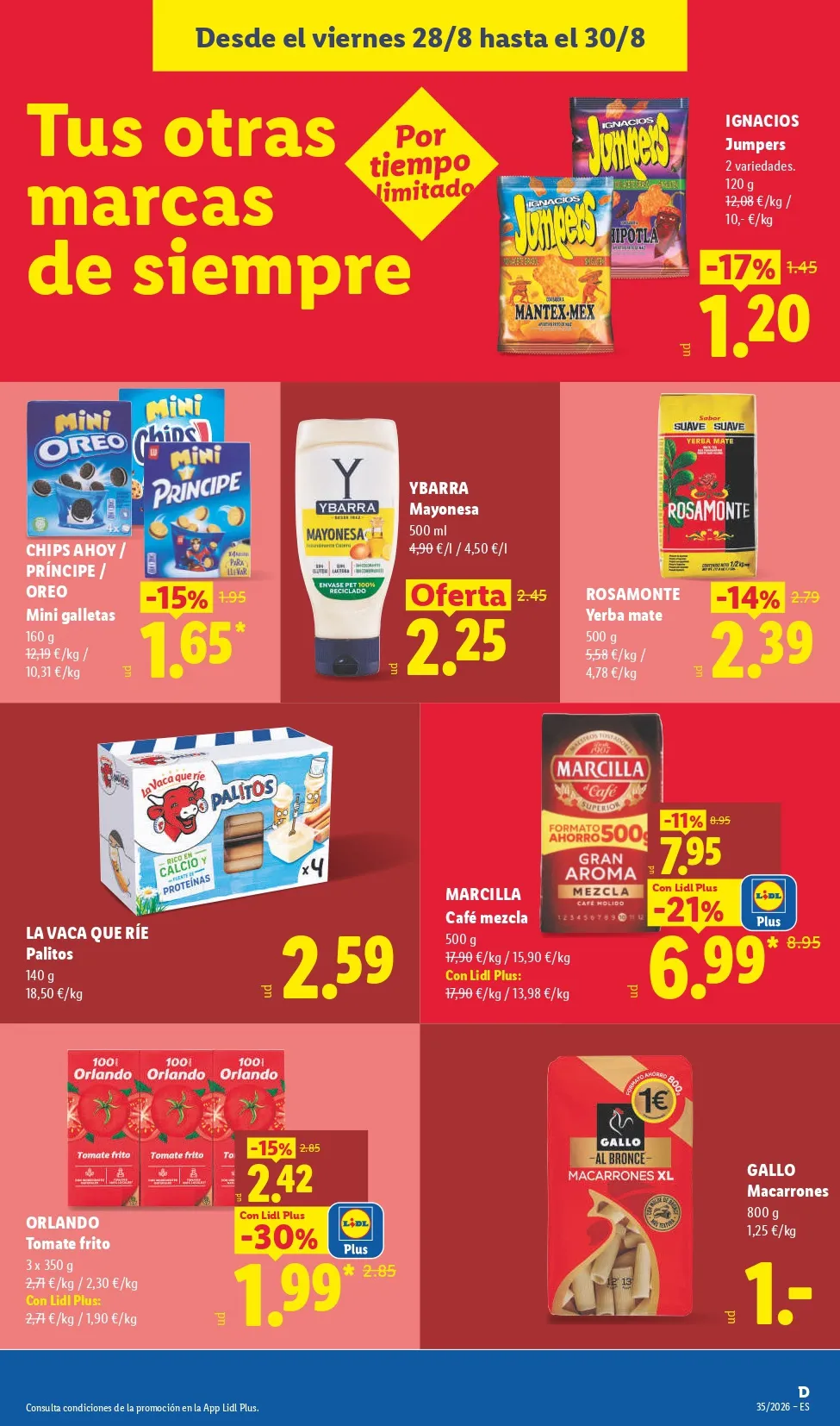 Folleto Lidl 24/08 - 30/08