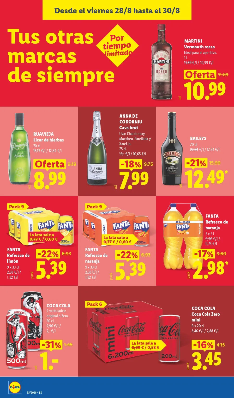 Folleto Lidl 24/08 - 30/08