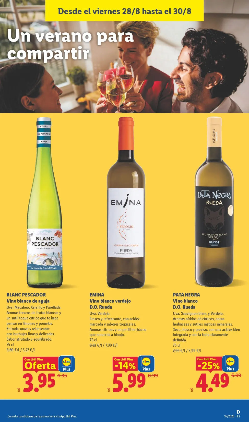 Folleto Lidl 24/08 - 30/08