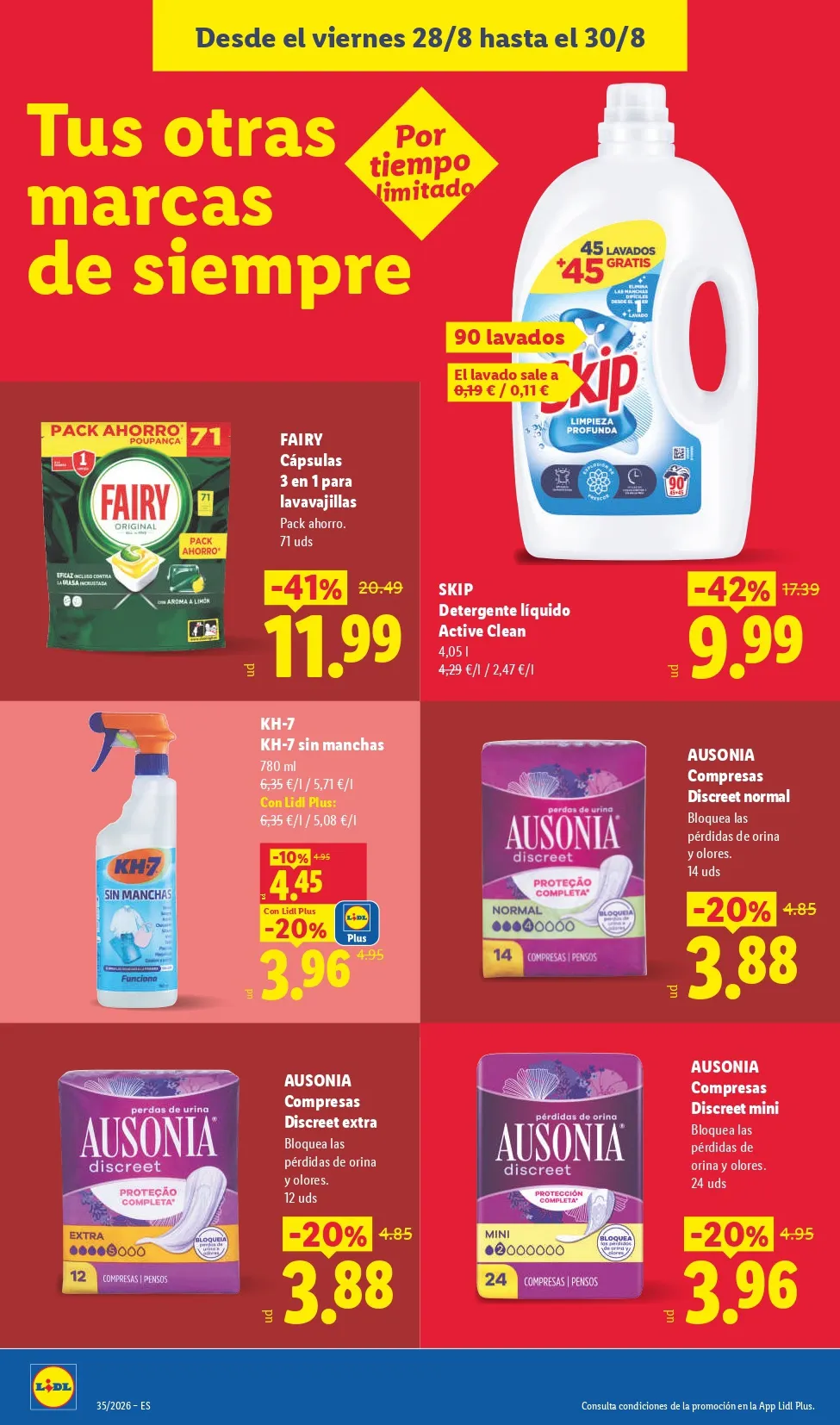 Folleto Lidl 24/08 - 30/08