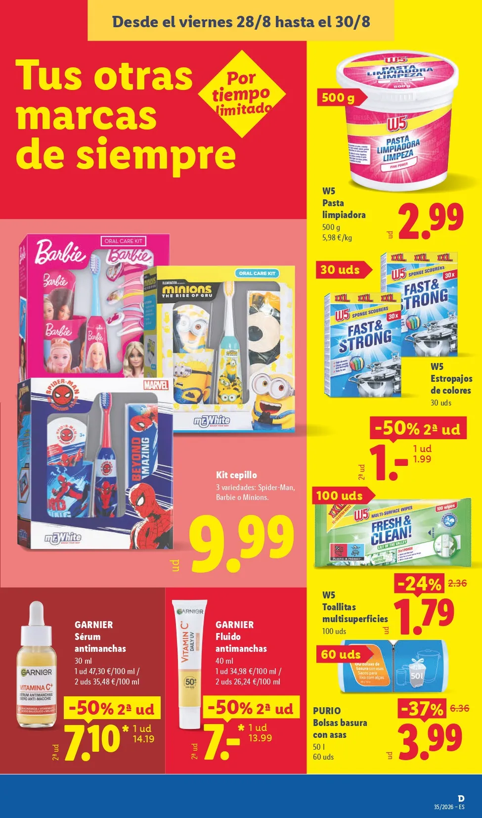 Folleto Lidl 24/08 - 30/08