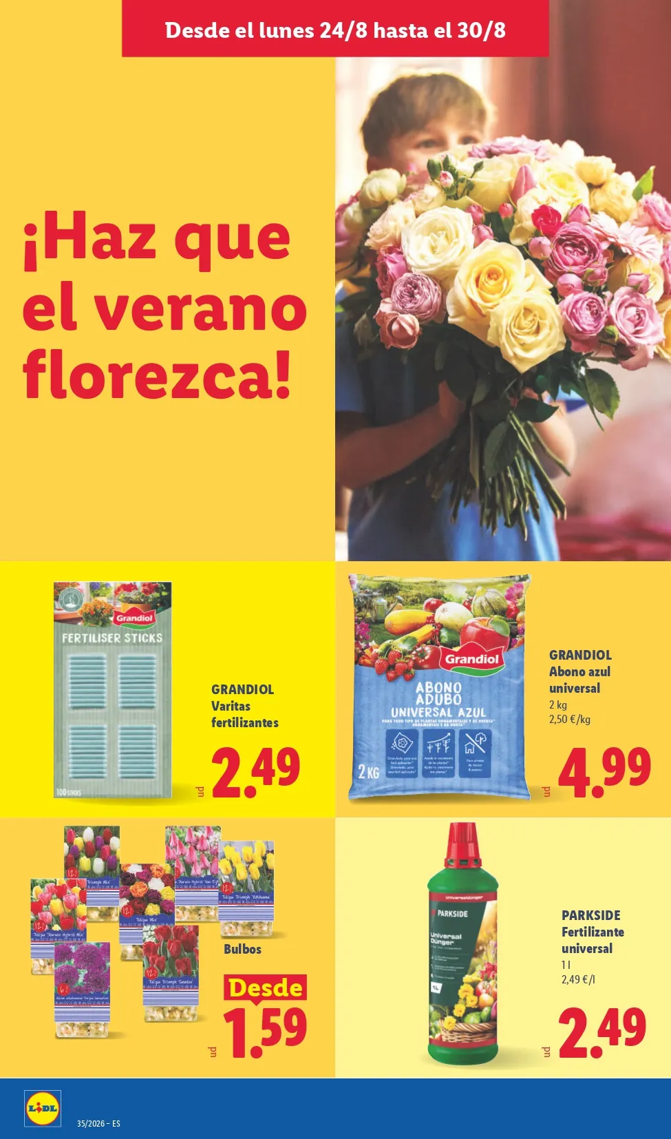 Folleto Lidl 24/08 - 30/08